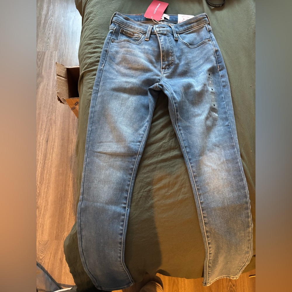 Lucky brand Bridgette high rise skinny jeans 4/27 - NWT